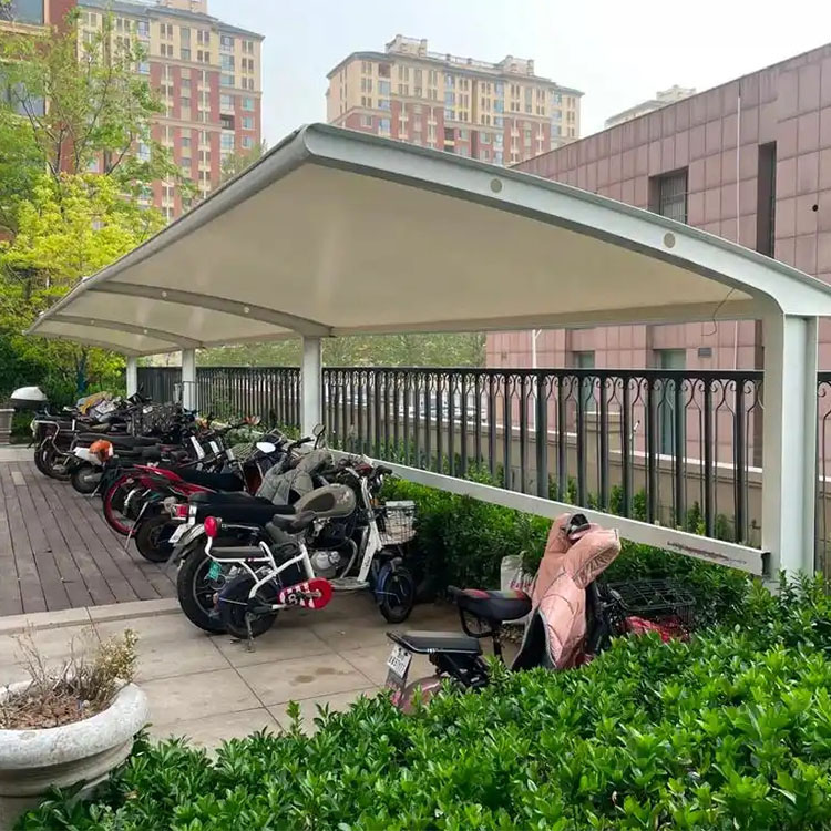 忻州膜结构电动车棚